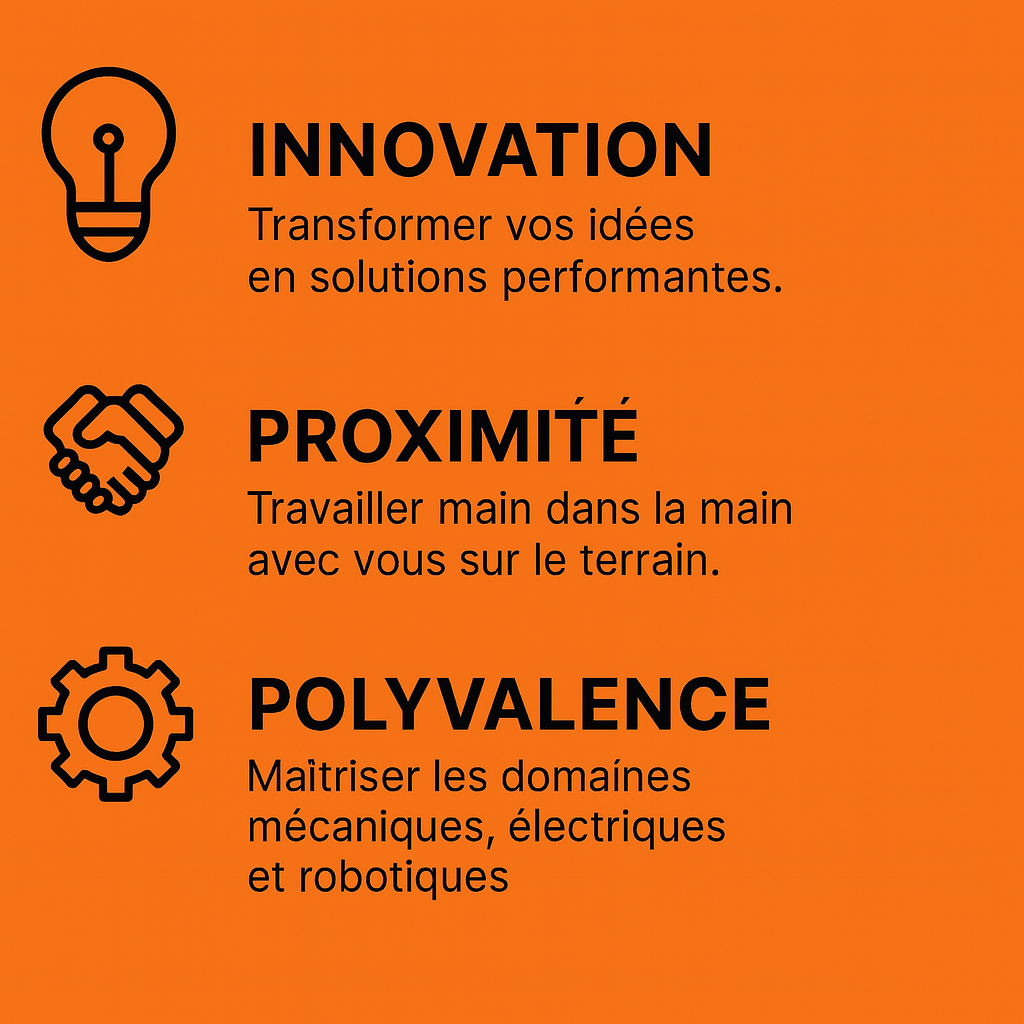 Innovation, proximité et polyvalence